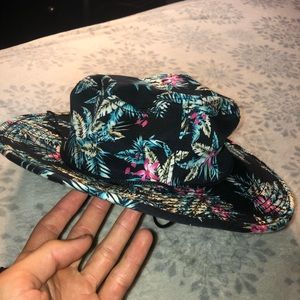 Floral Brimmer hat